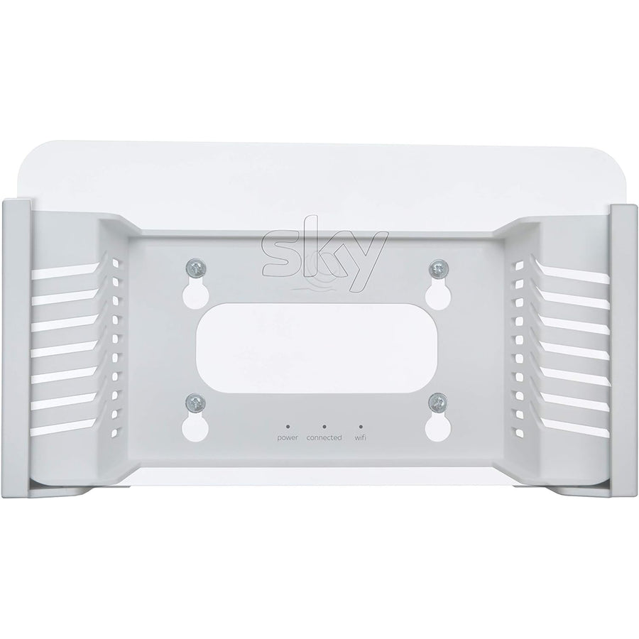 Q-View Latest Sky Q Booster Wall Mount Bracket (White) - Made in the U Chigwell Satellite Q-View Latest Sky Q Booster Wall Mount Bracket (White) - Made in the U Chigwell Satellite