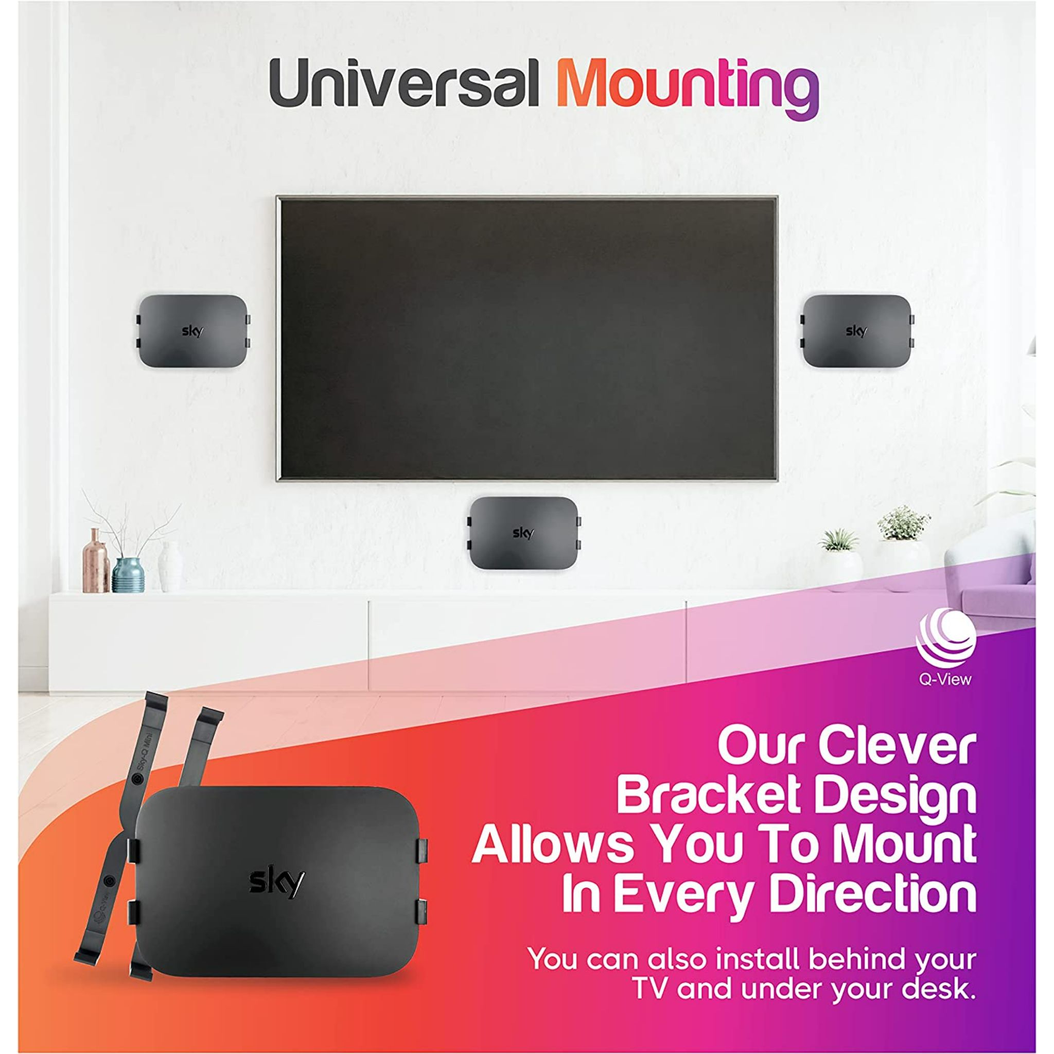 10 Best Brackets For Zero Remote Signal Loss - Sky Q Mini Box Models EM150, 32D0xx, And 32D1xx - September 2025