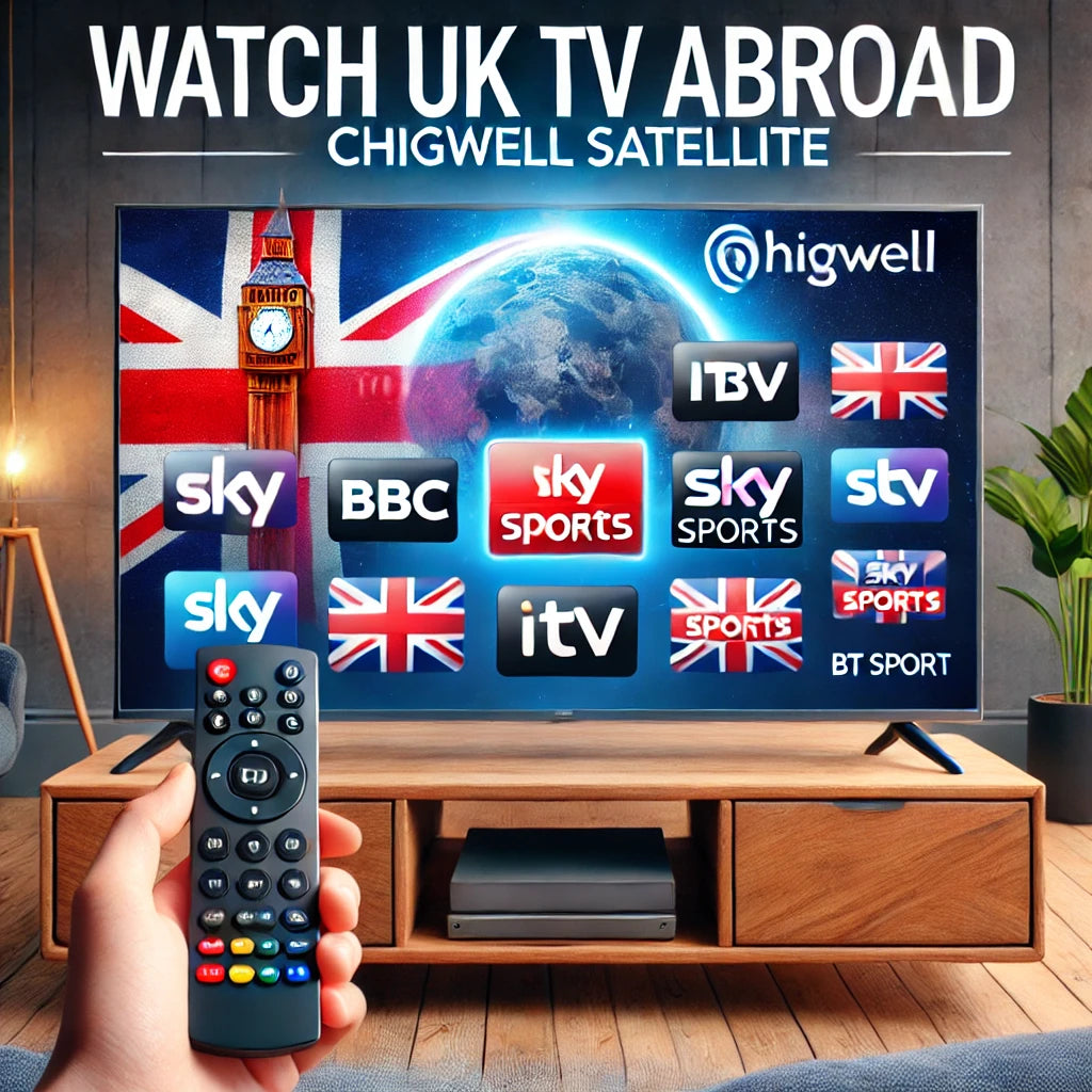 Watch UK TV Abroad with Chigwell Satellite’s Expert Services