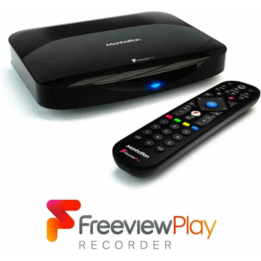 Manhattan T3-R Freeview + Play 1TB Hard Drive 4K Smart Recorder Receiver