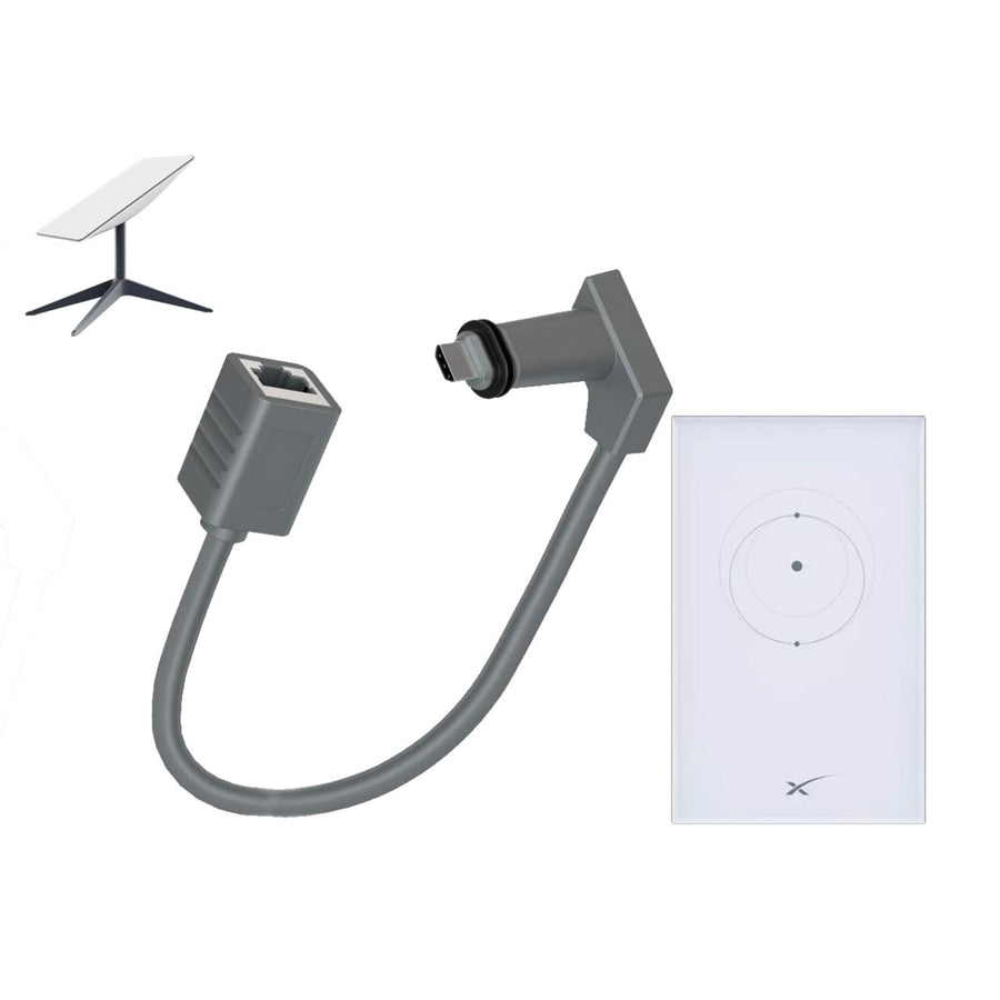 Q-View For Starlink Gen 2 Cable SPX Plug to RJ45 Female Connector Adap ...