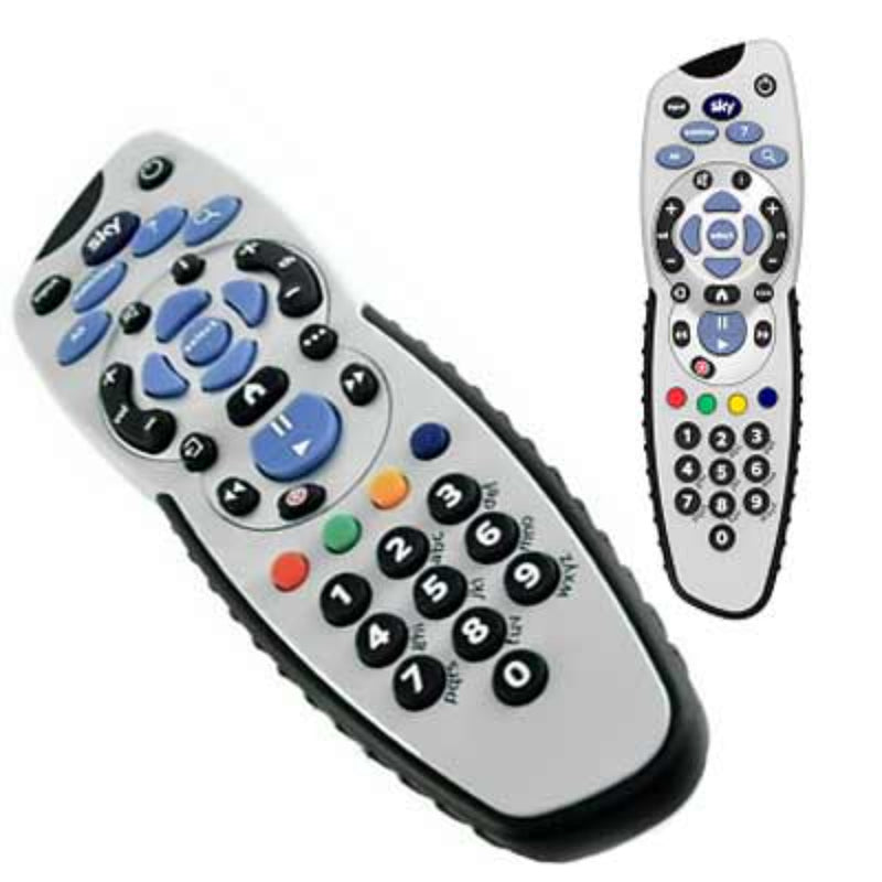 Genuine Sky+ Plus HD Accessibility Remote Control - High Visibility Buttons For Limited Vision - Easy To See Buttons (renewed)