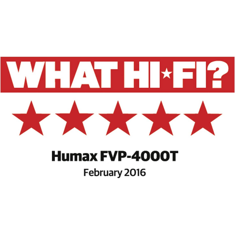 Humax FVP-4000T 2TB Freeview Play HD TV Recorder (Renewed) - Cappuccino
