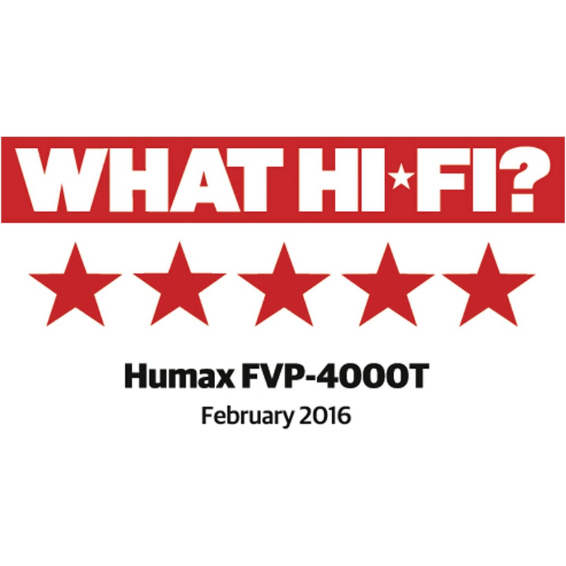 Humax FVP-4000T 500GB Freeview Play HD TV Recorder (Renewed) - Cappuccino