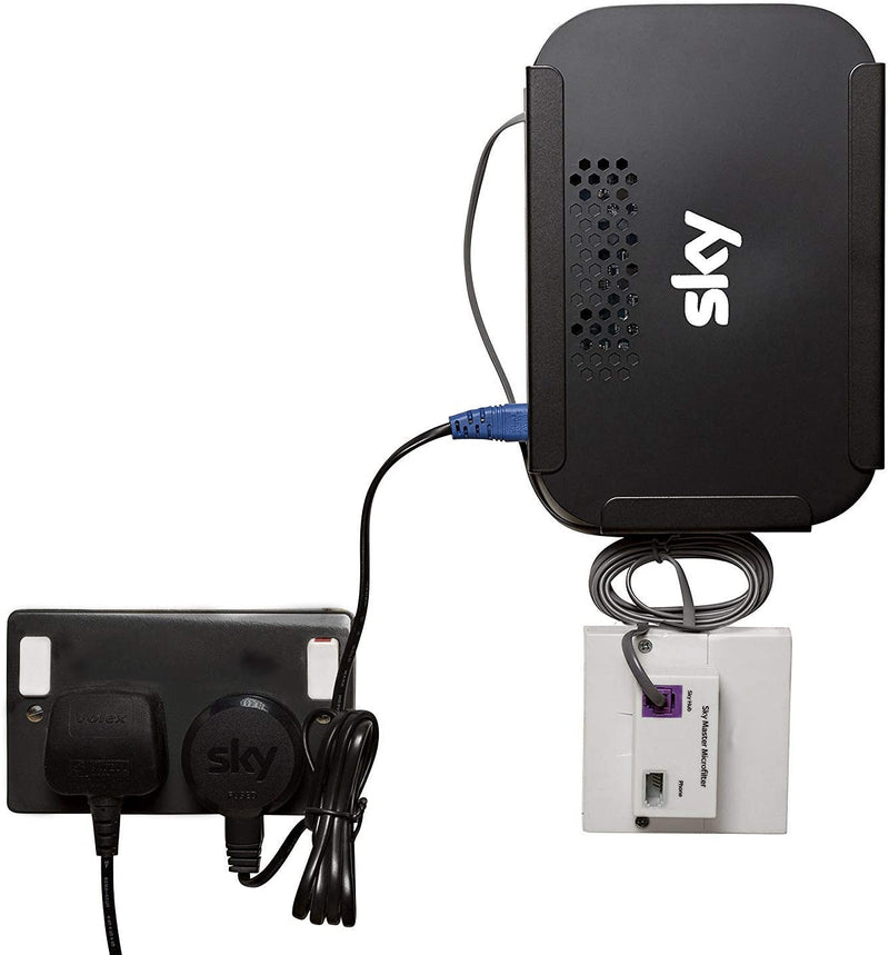 Sky White Box Router Sky HD Boxes | Wall Mount Brackets | Best Selling Branded UK Satellite ...
